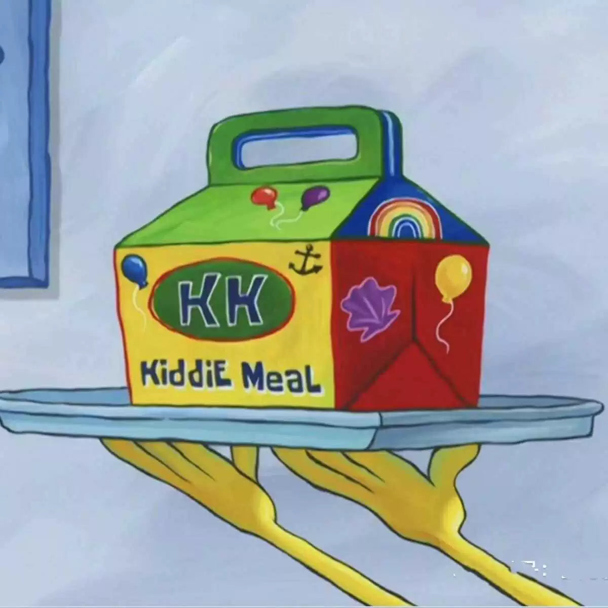 SpongeBob Krabby Patty Travel Bag