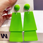 Geometric Drop Earrings