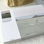 Ins Style British Landscape Tearable Writing Pad