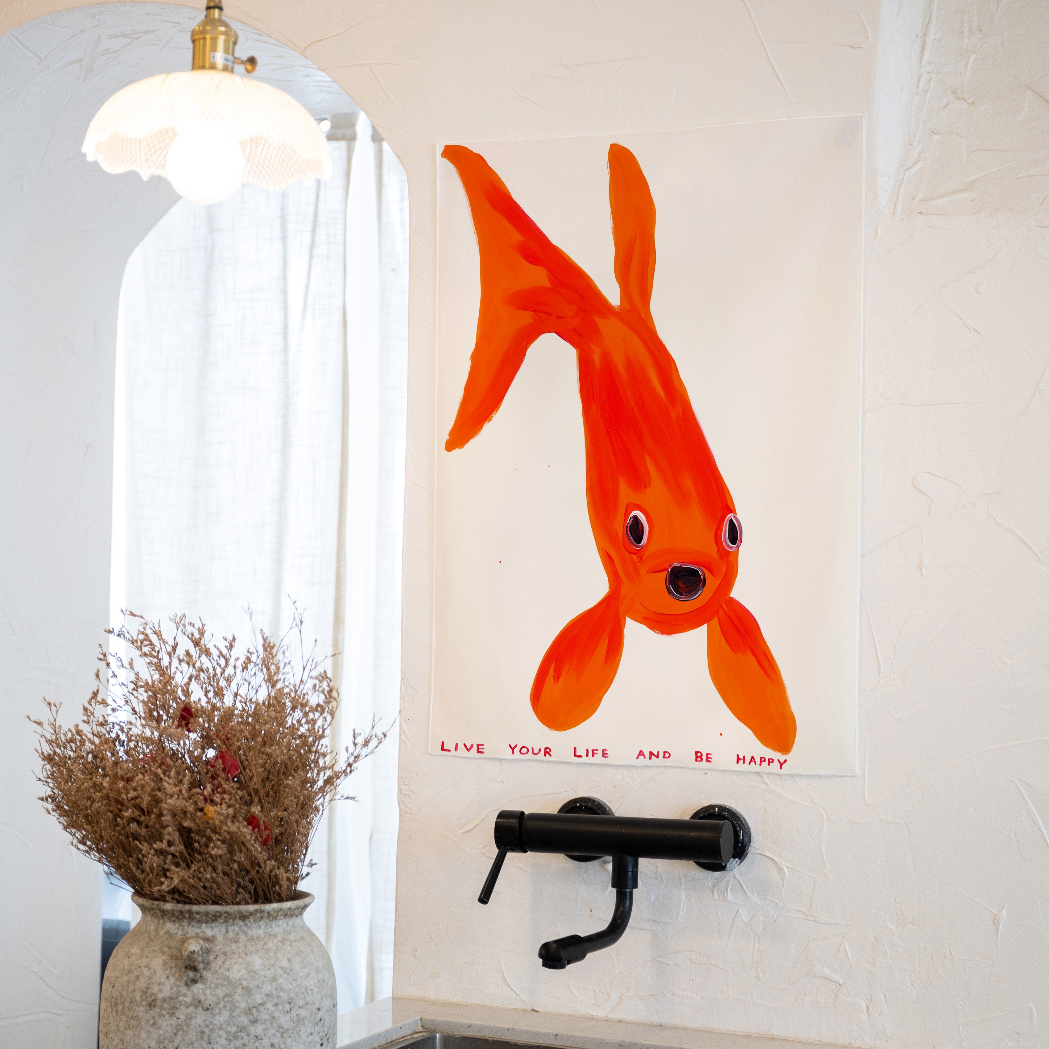 Mood Of Orange Tapestry