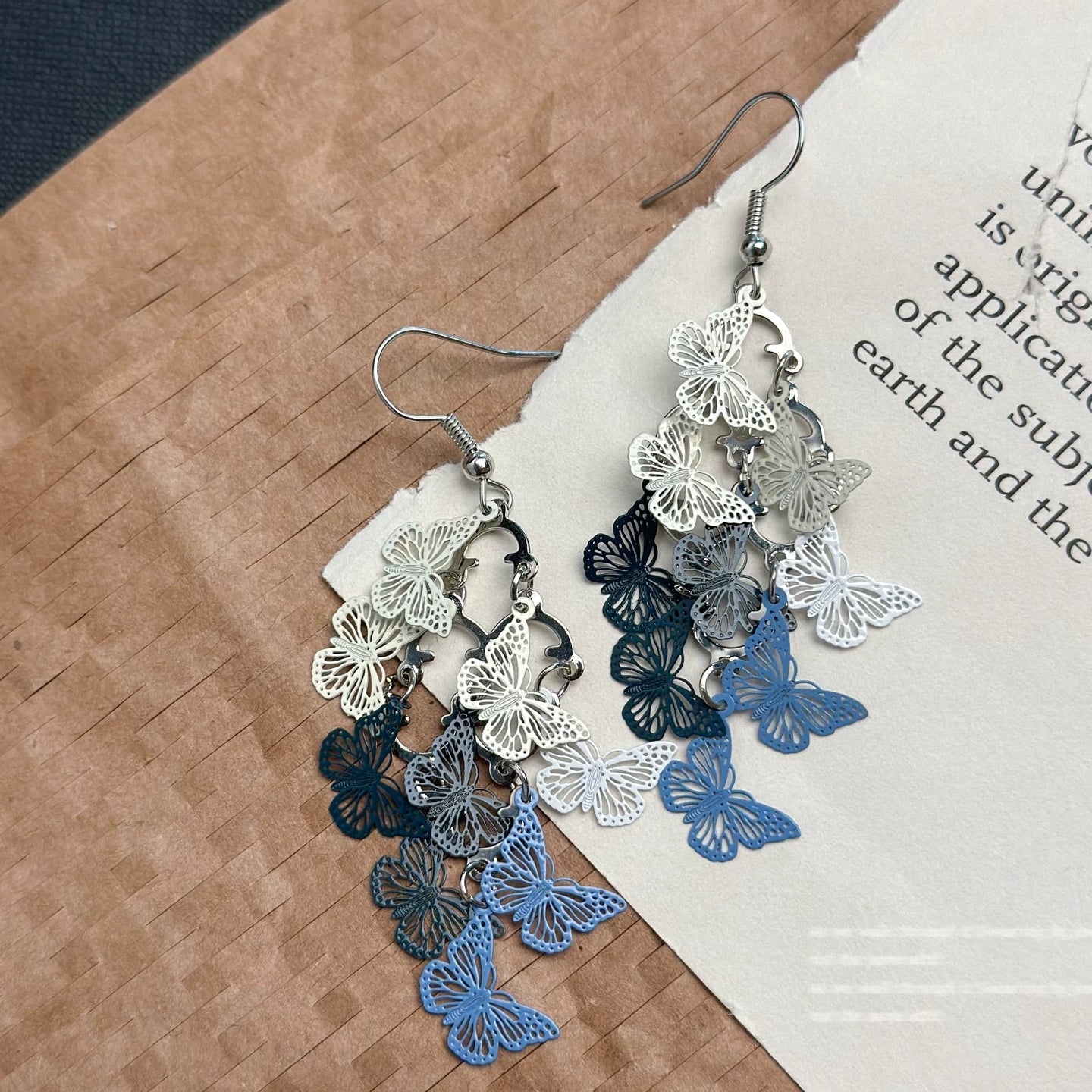 Hollow Butterfly Earrings