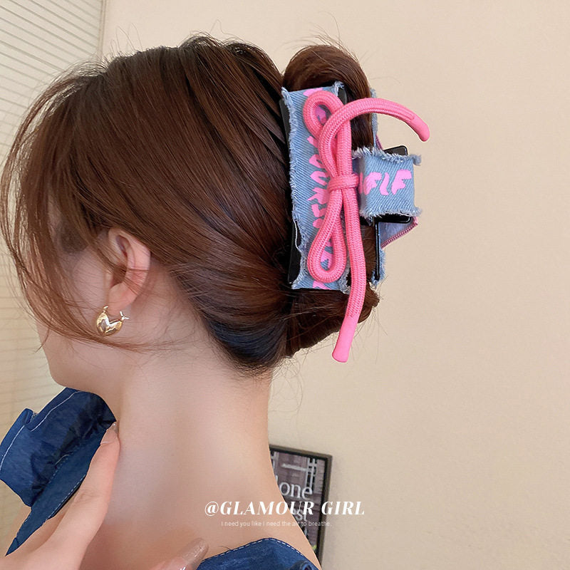 THIS IS ME Denim Hair Clip