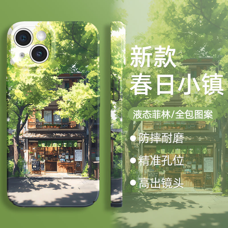 Japanese Spring Town Phone Case