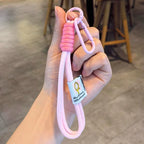 Handwoven Macaron Keychain