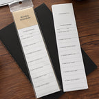 Japanese Style Minimalist Memo Pad Set