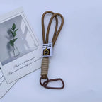 Handwoven Macaron Keychain