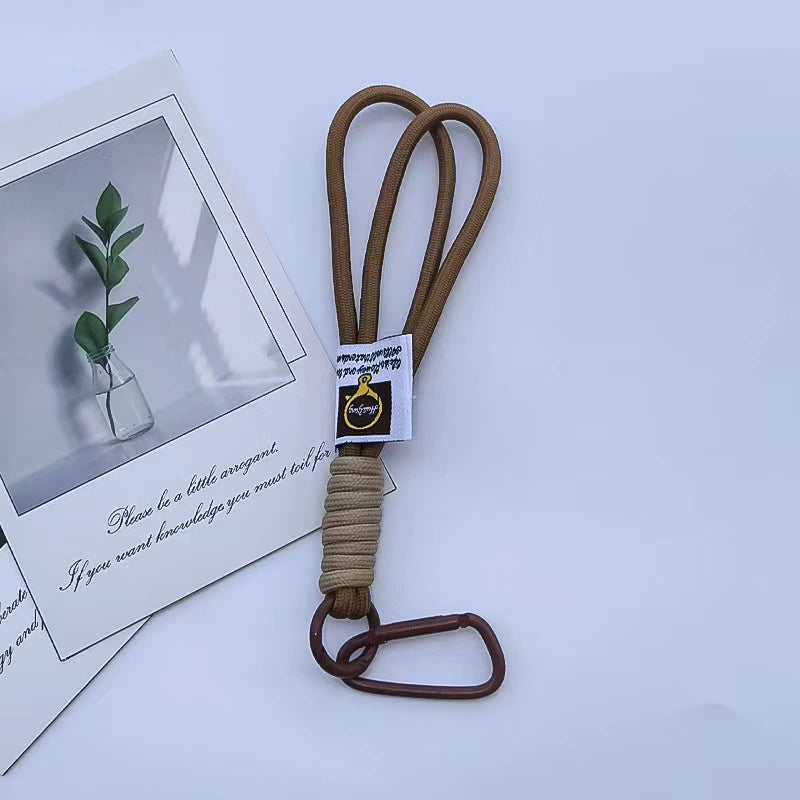 Handwoven Macaron Keychain