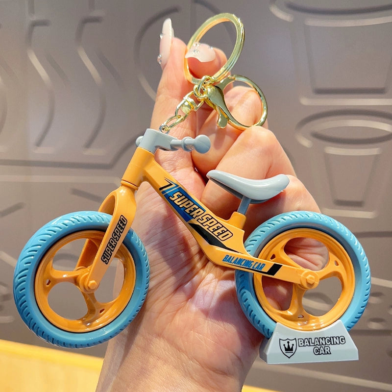 Movable Bicycle Keychain