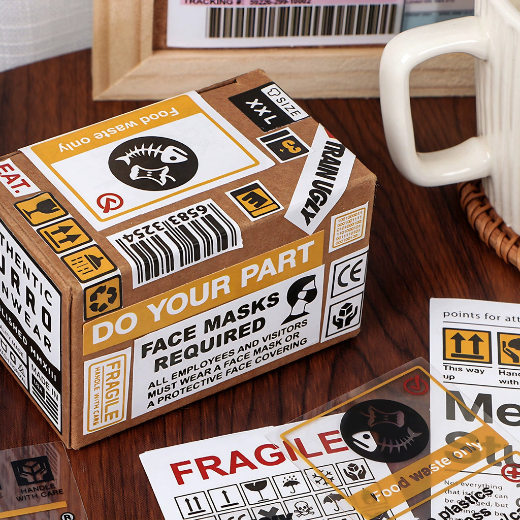 Daily Life Journal Stickers Set