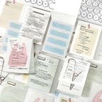 Vintage Dopamine Memo Pad Set