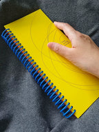 A6 Colorful Spiral Bound Thick Journal