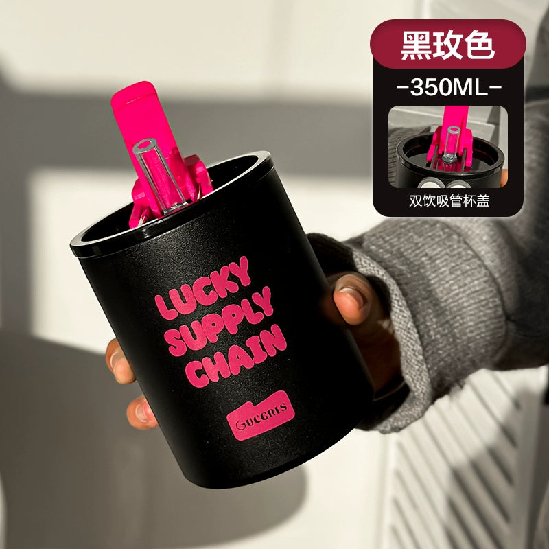 Black & Pink Tumbler