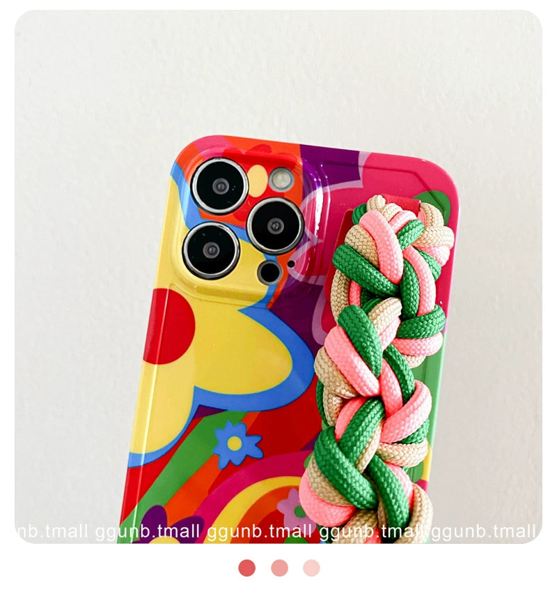 Crochet Wrist Graffiti Phone Case