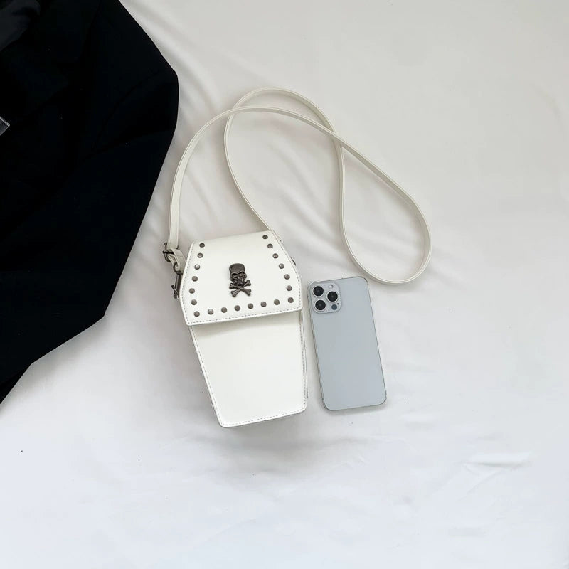 Dark Gothic Cross Phone Bag