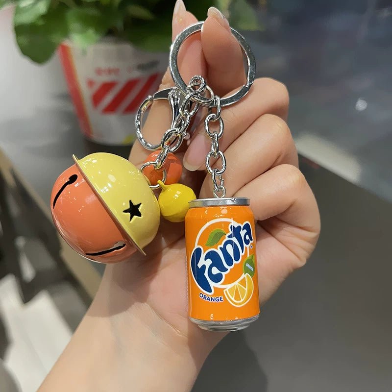 Mini Soda Can Keychain