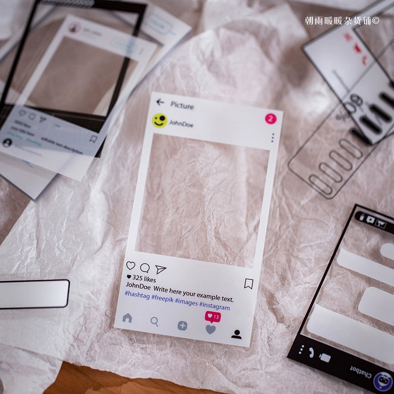 Ins Style Border Sticker Set