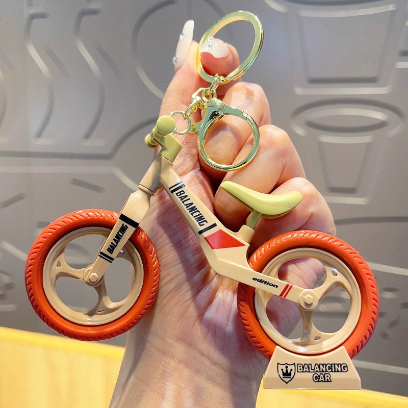 Movable Bicycle Keychain