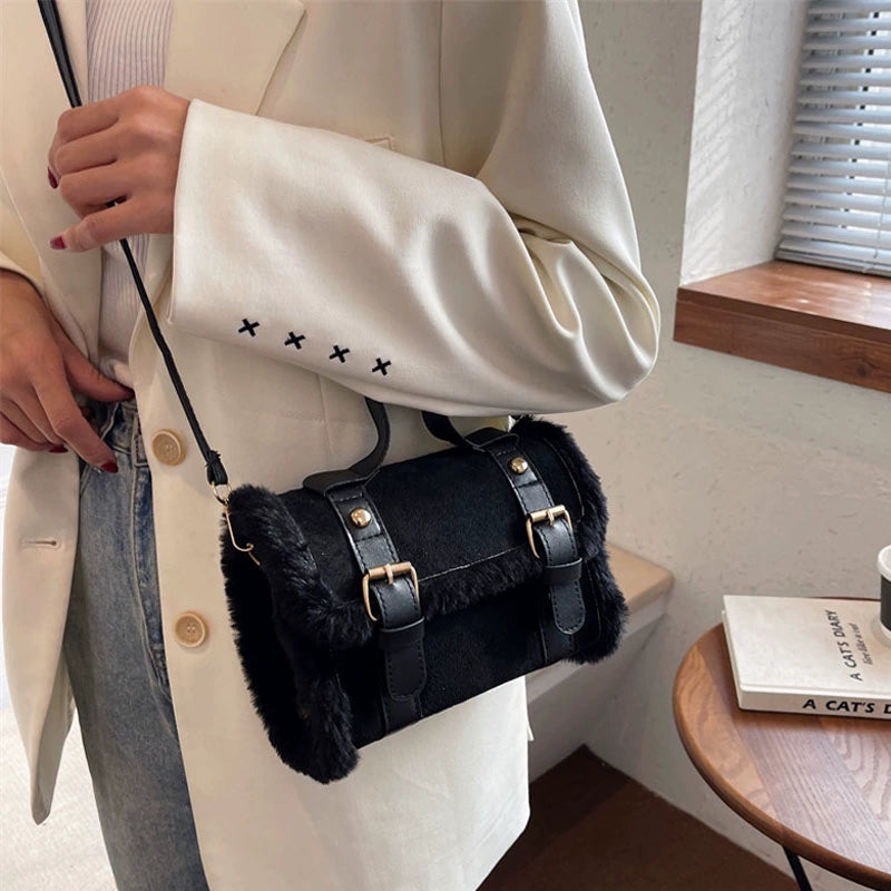 Vintage British Cross Body Tote Bag