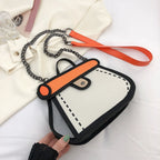 Doodle Sketch Crossbody Bag