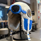 Retro Aviator Hat with Goggles