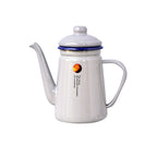 Retro Enamel Pour-Over Coffee Pot