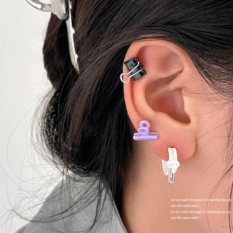 Funny Mini File Earrings