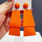 Geometric Drop Earrings