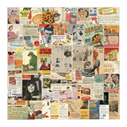 Vintage Ephemera Sticker Collection