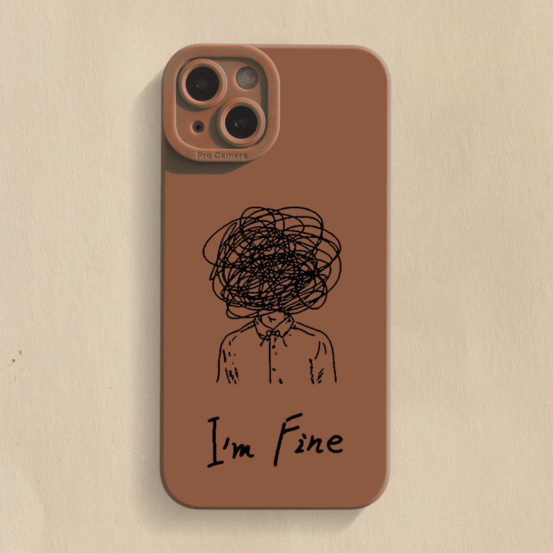 I'm Fine Phone Case