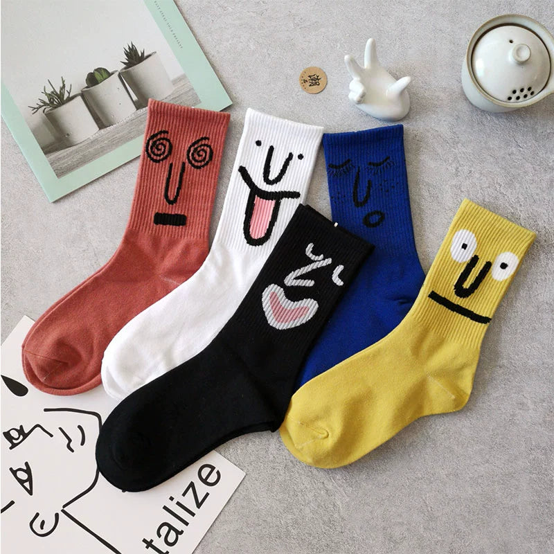 Minimalist Emoji Ankle Socks