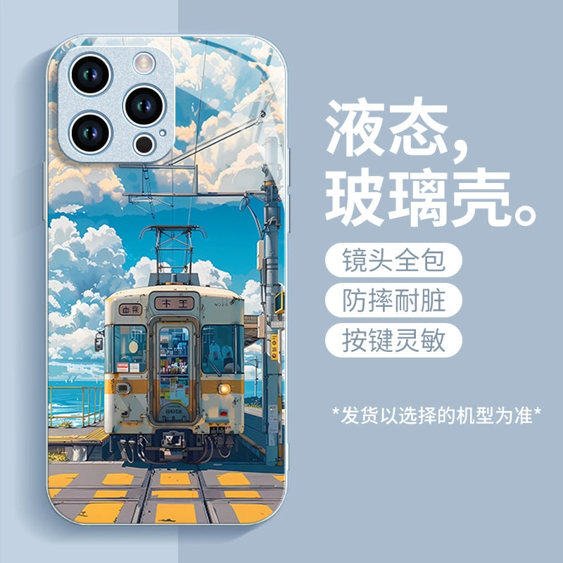 Japanese Seaside Convenience Store Phone Case