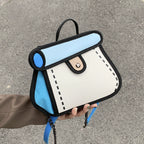 Doodle Sketch Crossbody Bag