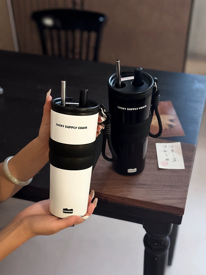 Large-Capacity Travel Tumbler