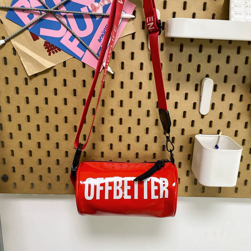 OFFBETTER Print Bucket Sling Bag
