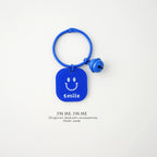 Klein Blue Acrylic Keychain