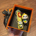 Panda Hat Keychain