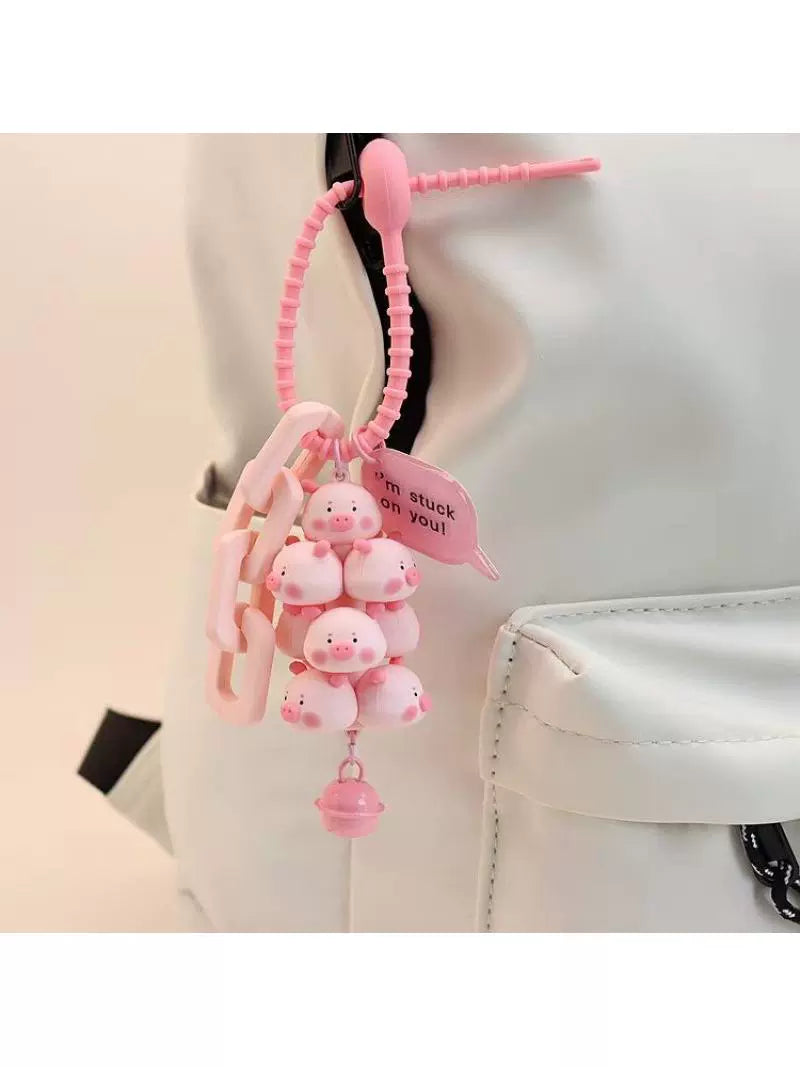 Grape Bunch Animal Keychain