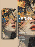 Floral Girl Phone Case