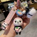 Panda Hat Keychain