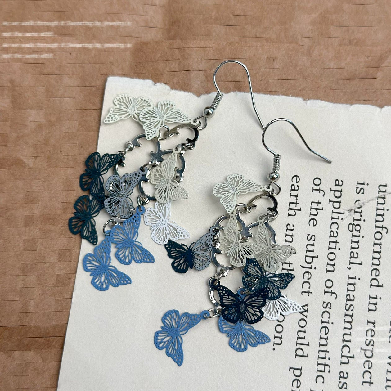 Hollow Butterfly Earrings