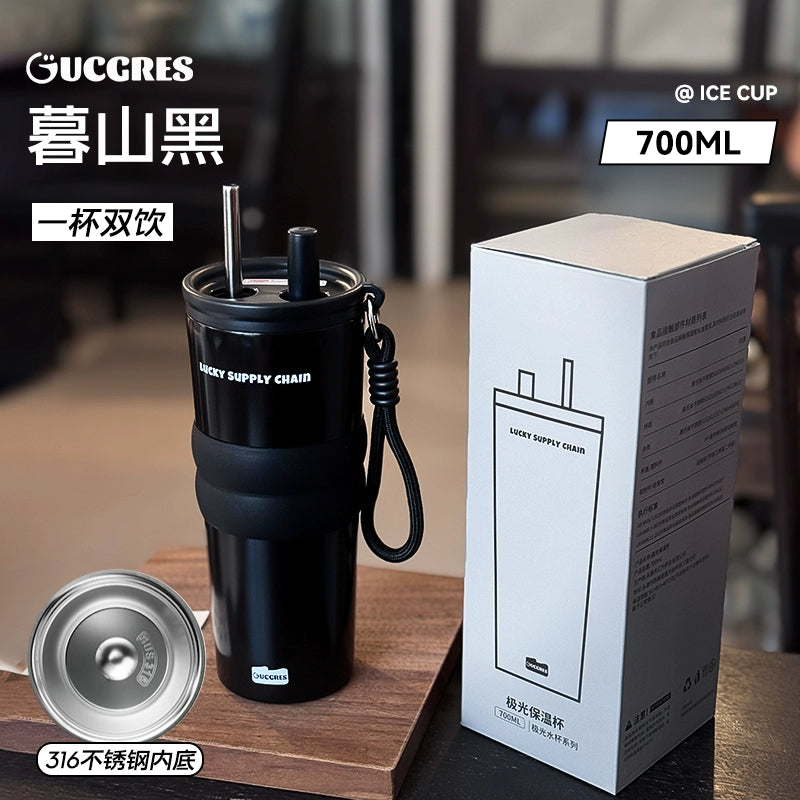 Large-Capacity Travel Tumbler