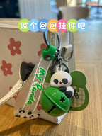 Panda Piolt Keychain