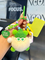 Plush Soot Ball Keychain