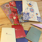 Vintage Flower And Bird Sketch Pocket Journal