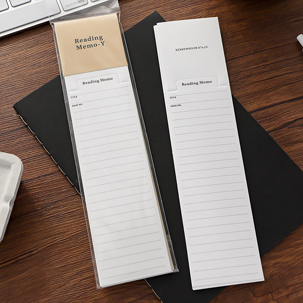 Japanese Style Minimalist Memo Pad Set