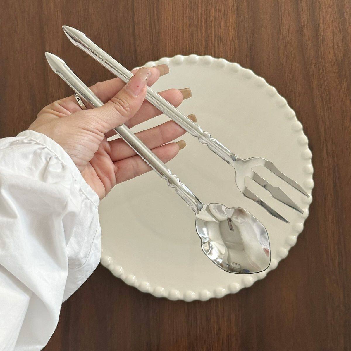 Creative Viking Trident Cutlery Set