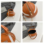 Rugby Ball Crossbody Bag