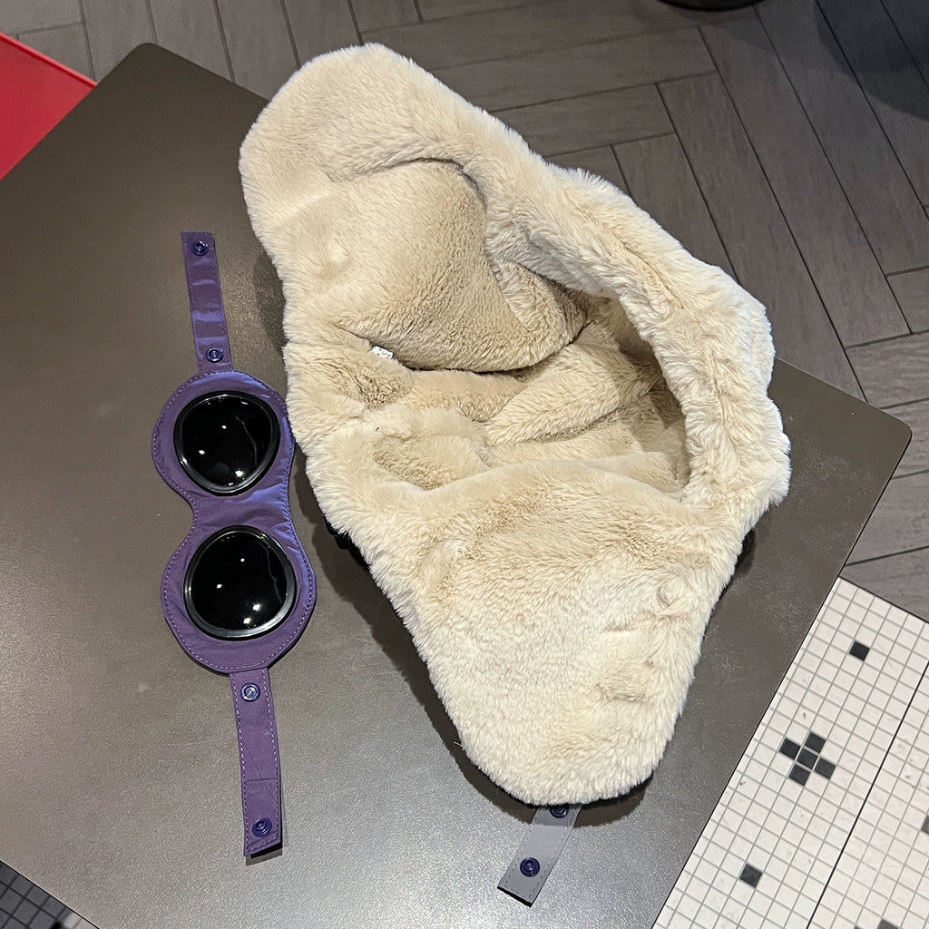 Retro Aviator Hat with Goggles