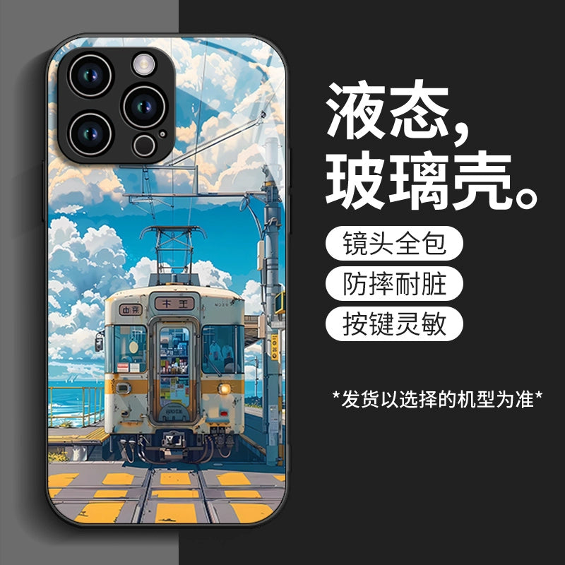 Japanese Seaside Convenience Store Phone Case