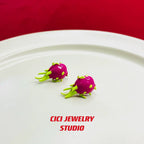Dragon Fruit Earrings